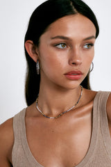 Sedona Hoop Earrings Iolite