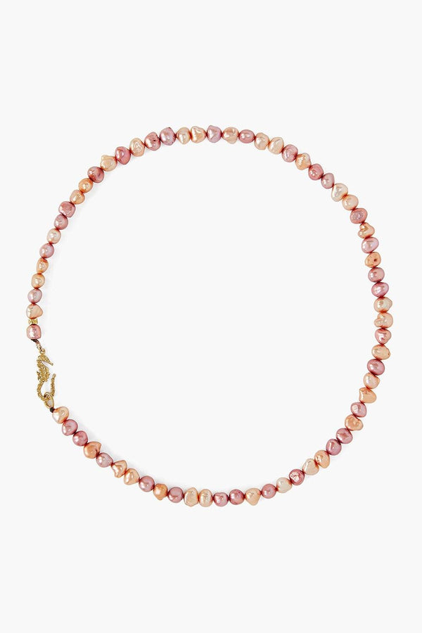 Pink Pearl Necklace