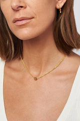 Gold Trio Orb Necklace