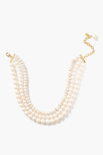 Freshwater Pearl Collar Necklace Chan Luu