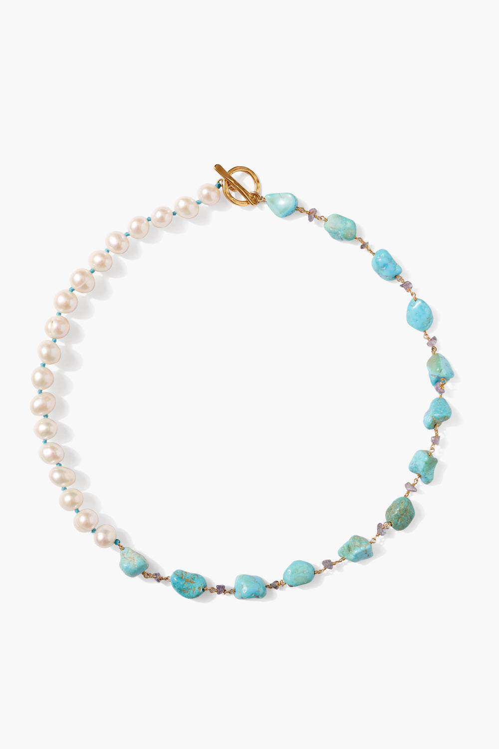 Meridian Necklace Turquoise – Chan Luu
