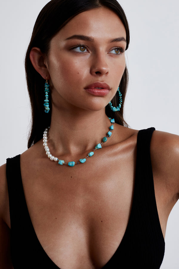 Meridian Necklace Turquoise