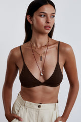 Cayman Short Necklace Amber