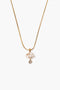 Hilo Pearl and Diamond Necklace Gold