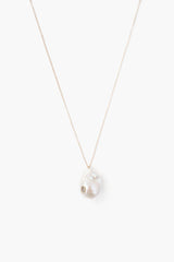 14k Diamond Le Baroque White Necklace