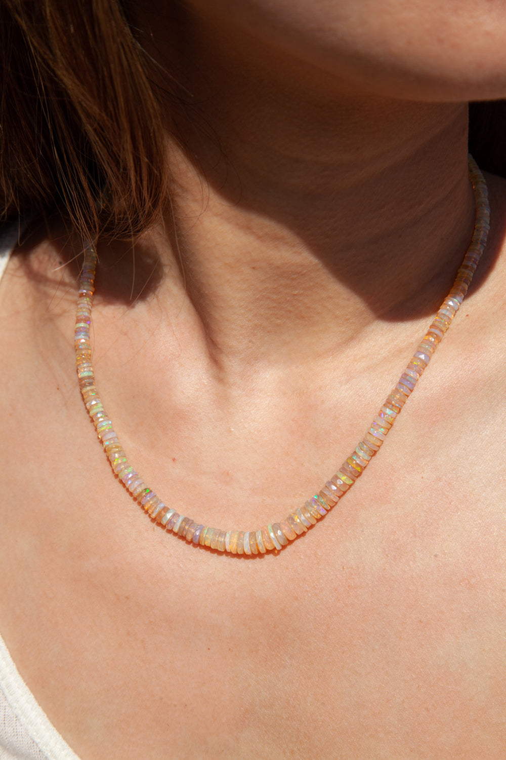 14k Ethiopian Opal Necklace – Chan Luu