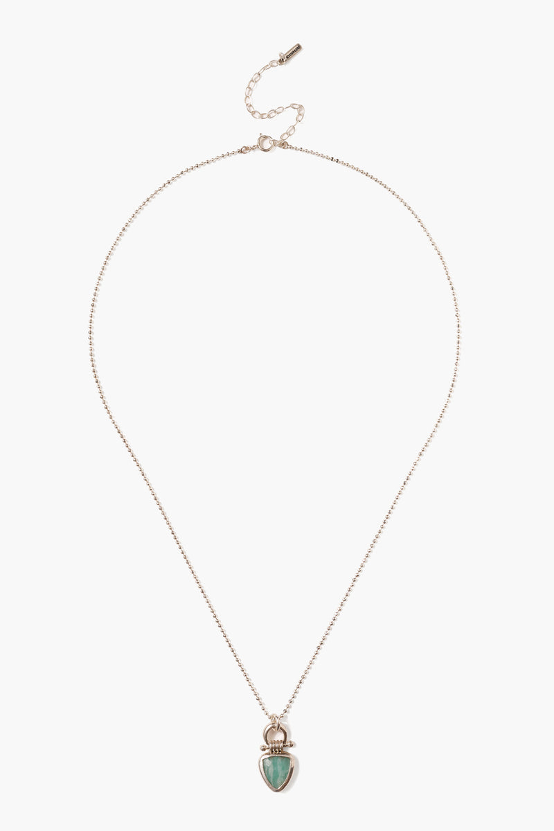 Rahel Necklace Amazonite Silver