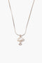 Hilo Pearl and Diamond Necklace Silver