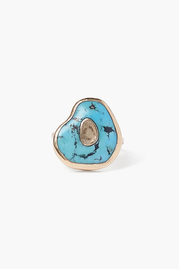 14k Turquoise Oasis Ring