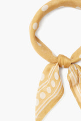 Chai Tea Polka Dot Bandana