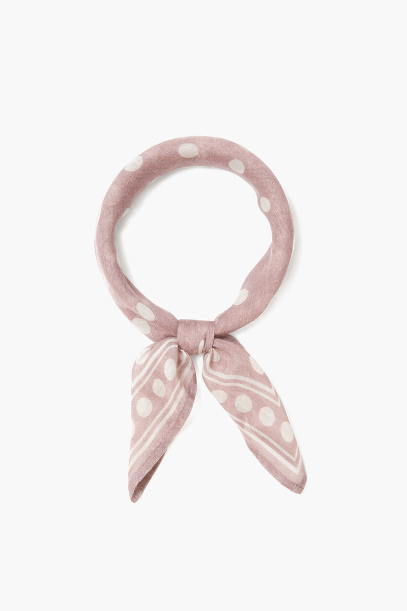 Woodrose Polka Dot Bandana