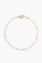 Keshi Pearl Cobra Necklace White